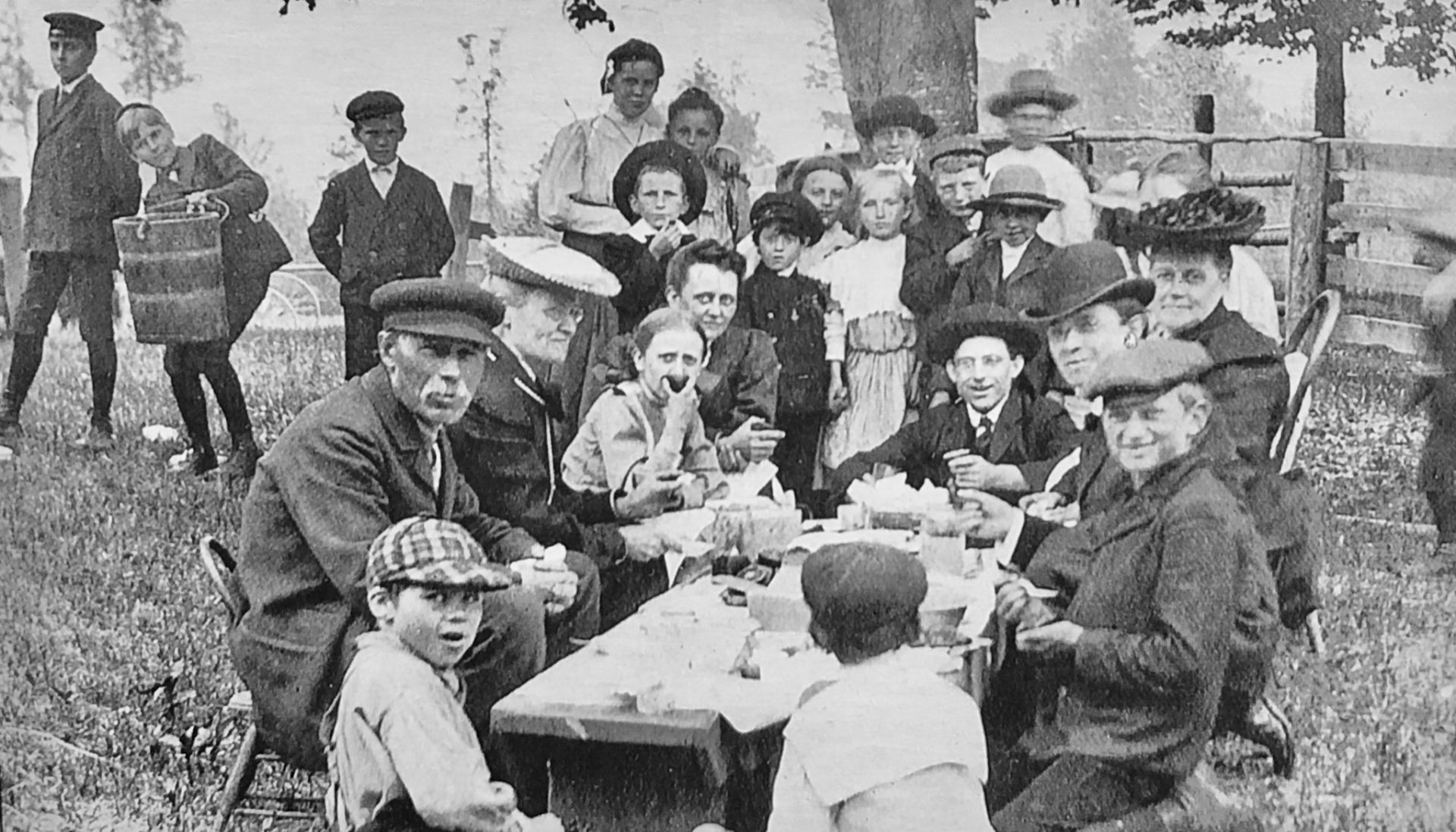 Church Picnic ca. 1900 - Courtesy "Omena, A Place in Time" by Amanda Holmes