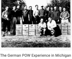 Web photo of Michigan POW farm workers in WWII.