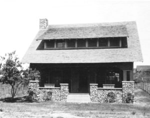 Wally's Omena home, at the corner of Omena Point Road and Lake Street - Courtesy Omena Historical Society