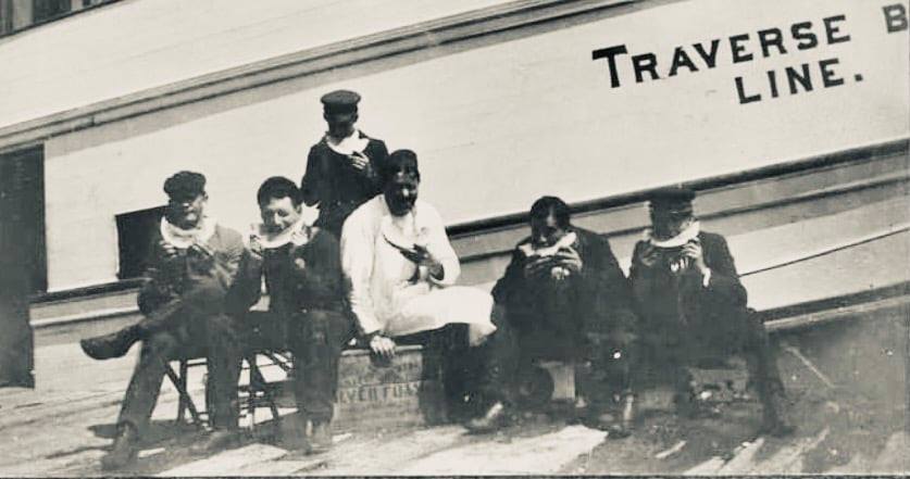 Photo Courtesy of Steven Kelsch, Grand Traverse Bay, USA, Then and Now