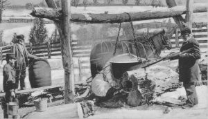 Making Syrup - photo credit: Don Harrison, NM Photo Postcards