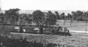 Maude the train, who stopped at the siding of Manseau's Mill